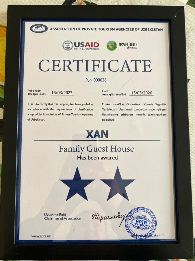Guest House Han Samarcanda Exterior foto